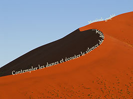 Texte sur une courbe