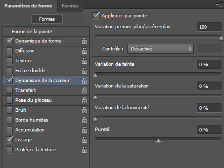 Dynamique de la couleur