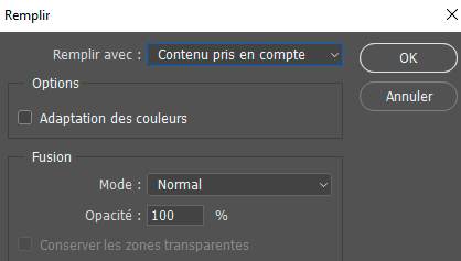 Contenu pris en compte