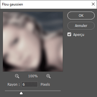 Flou gaussien