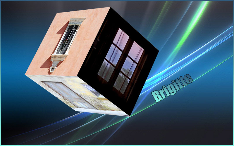 Le cube par Brigitte